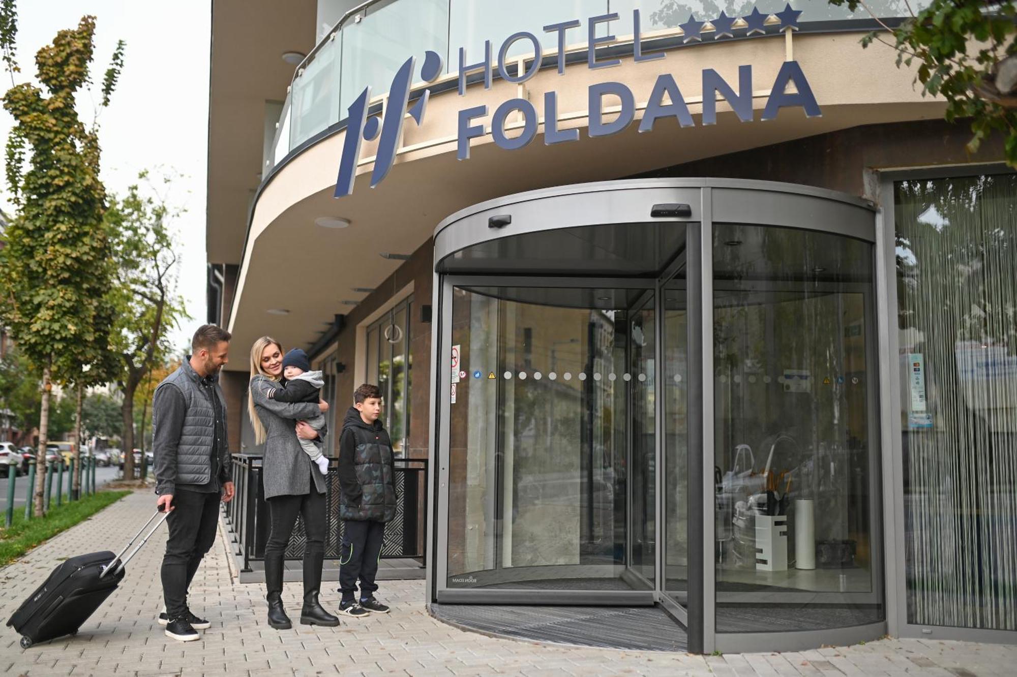 Hotel Foldana Budapešť Exteriér fotografie