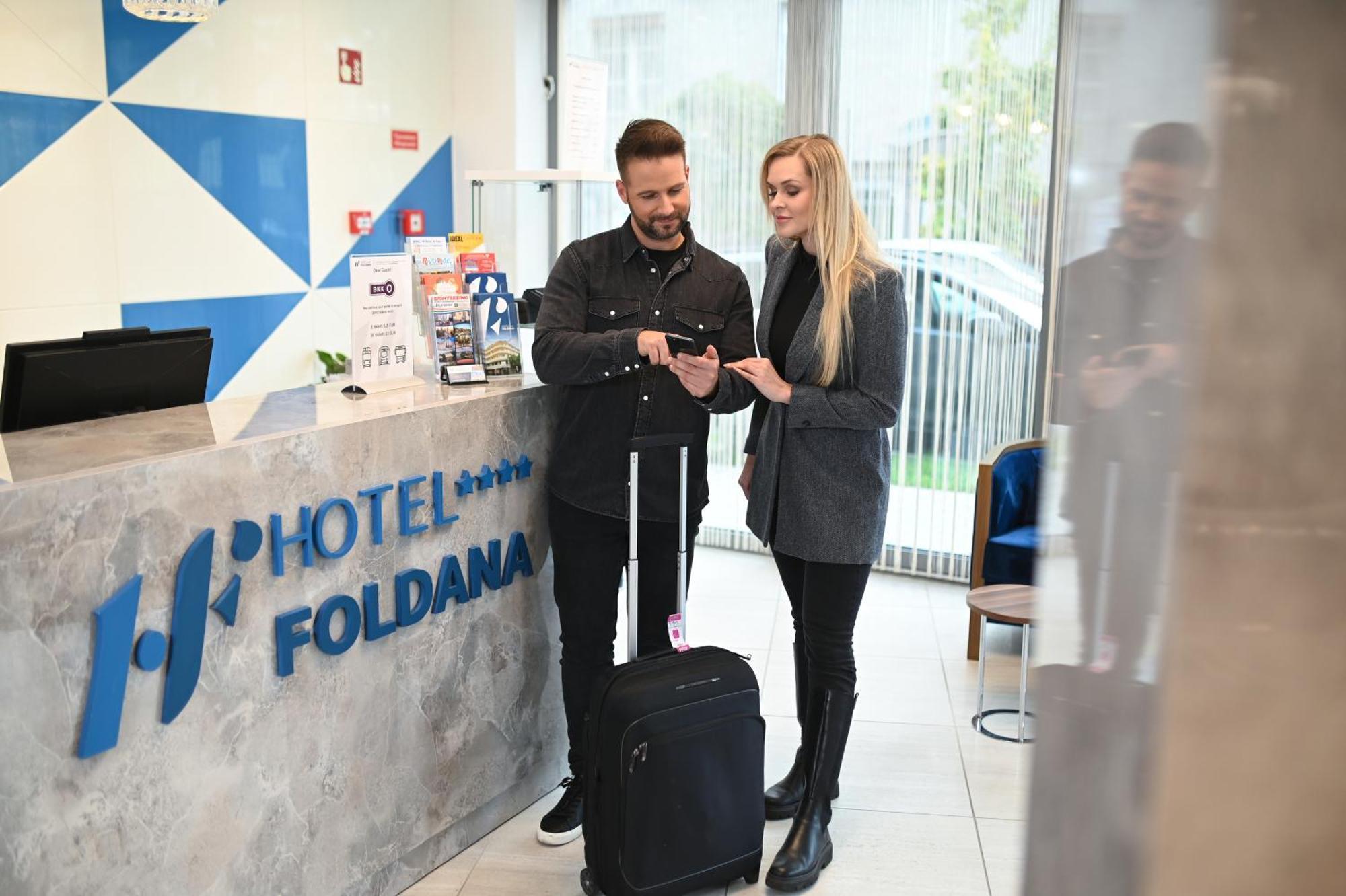 Hotel Foldana Budapešť Exteriér fotografie